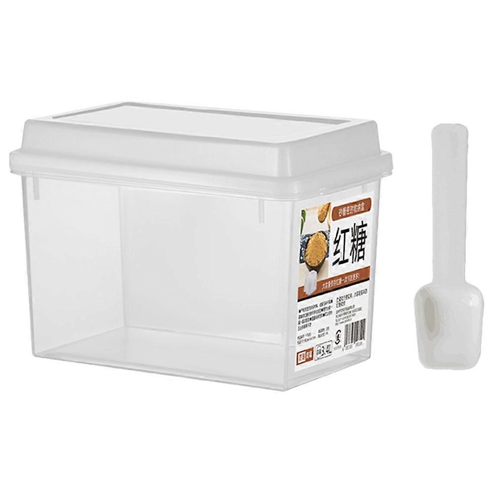 Food Storage Container Sugar Container Kitchen Use Pp Transparent Airtight 1 Set