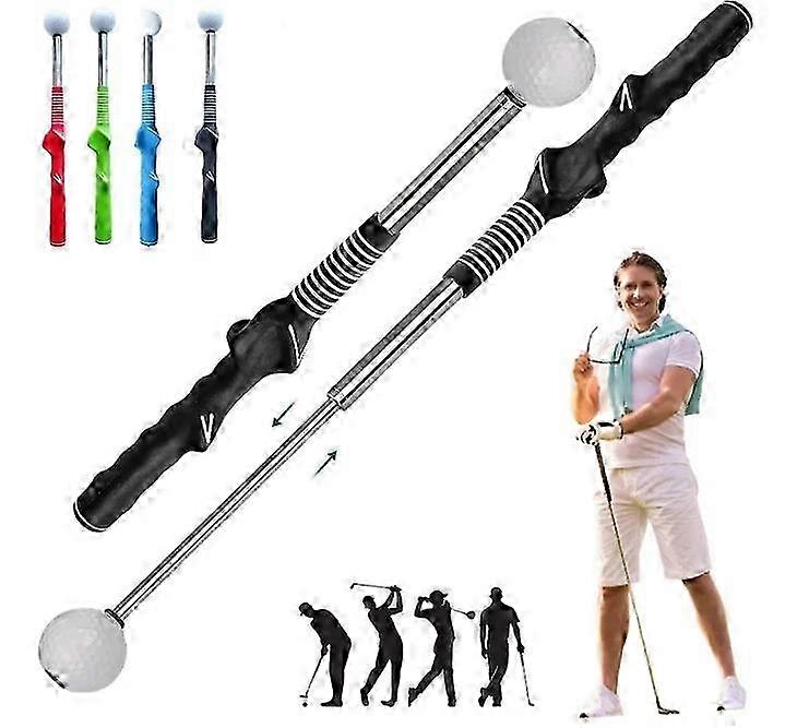 Gloryboom Golf Telescopic Club,Retractable Golf Swing Training Aid
