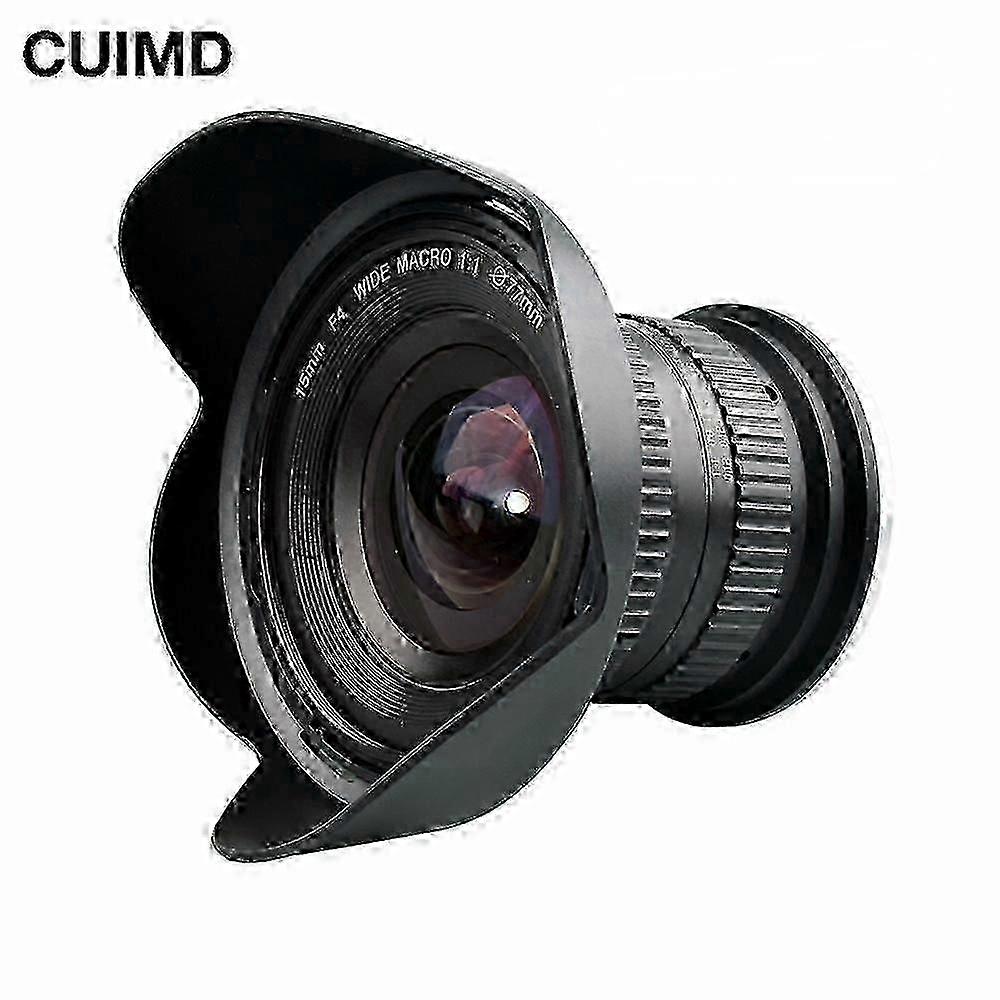 Ryh 15mm F/4 F4.0-f32 Ultra Wide Angle 1:1 Macro Lens For Canon Nik...