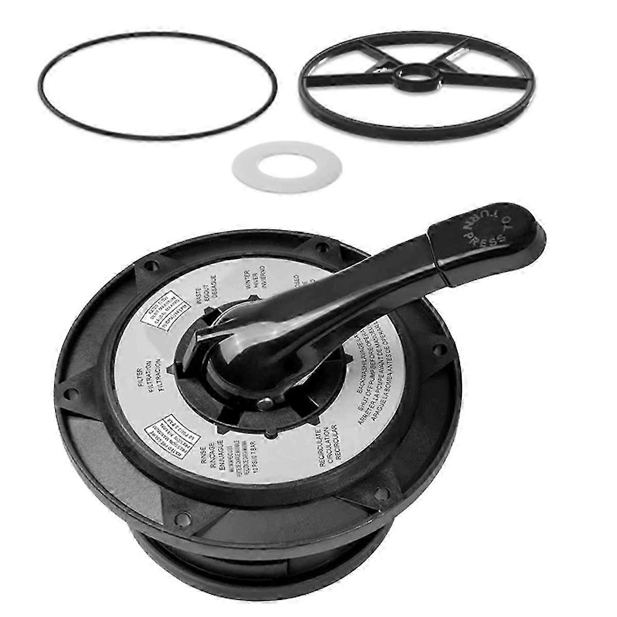 SPX0714BA Multiport Valve Sand Filter System & Bonnet Handle Assembly for SP0714T & S210S Key Compatible Equipment