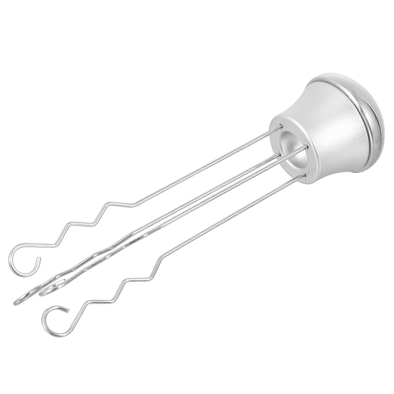 Strumento di distribuzione dell'agitatore per caffè in acciaio inossidabile argento per la cucina domestica del caffè 1 set