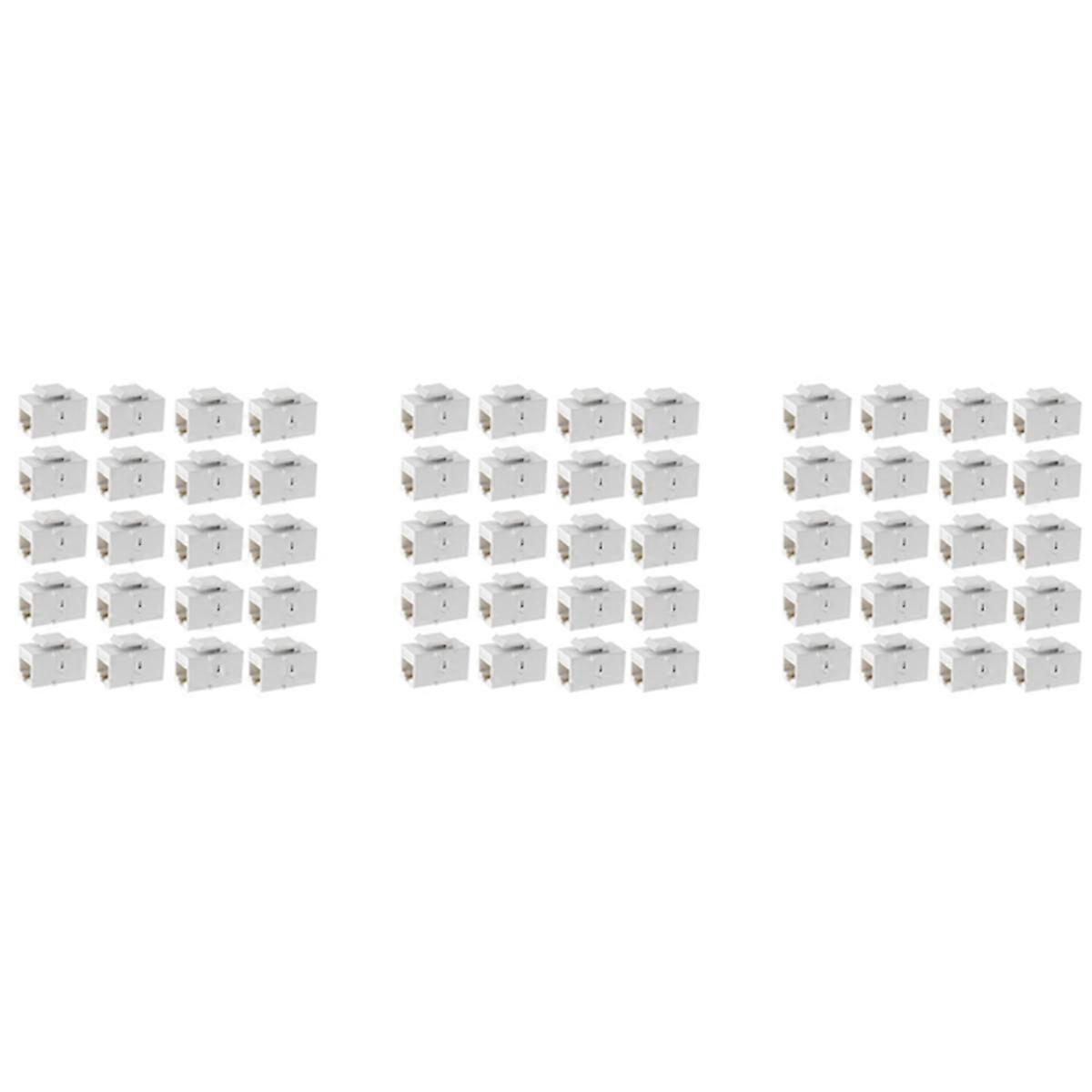 Ethernet Coupler, 60Pack Cat6 RJ45 Jack Inline Female Connectors