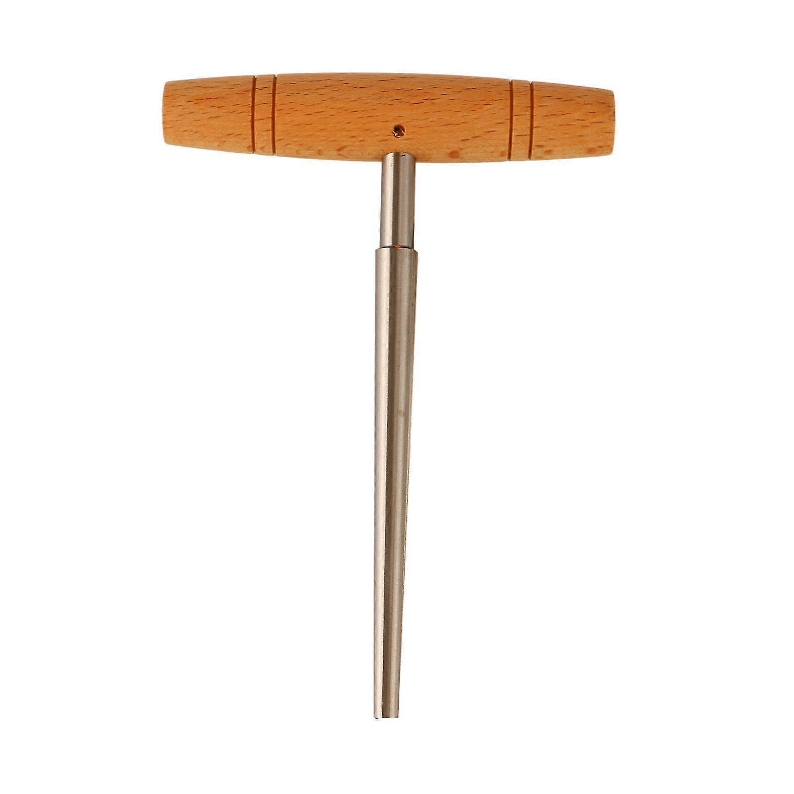 Guitar Pin Hole Reamer Handheld Tool with Solid Wood T Handle
