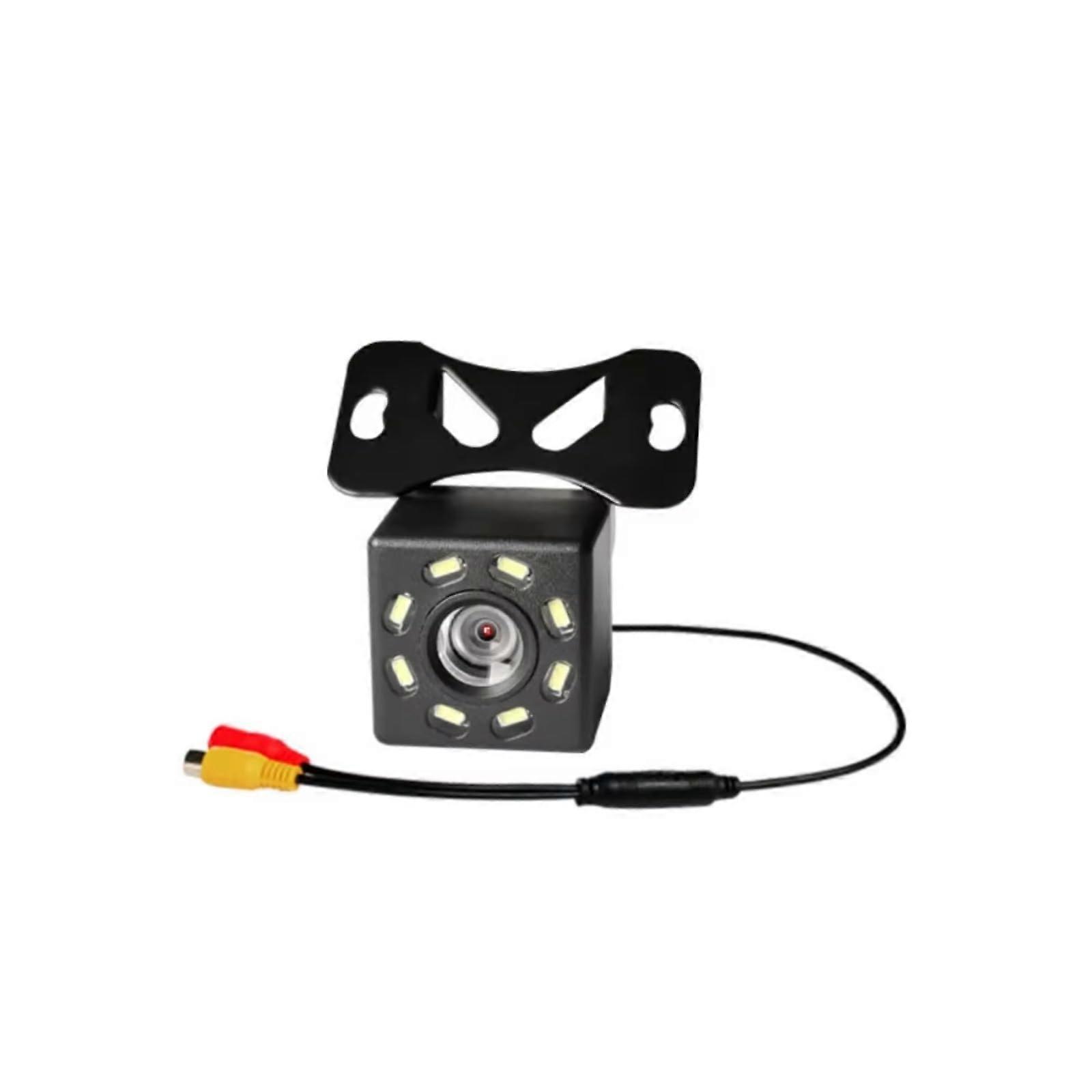 Backup Camera Night Vision IP68 Waterproof CCD LED Auto Backup Monitor 170Degree HD Car Parking Camera 8 LED