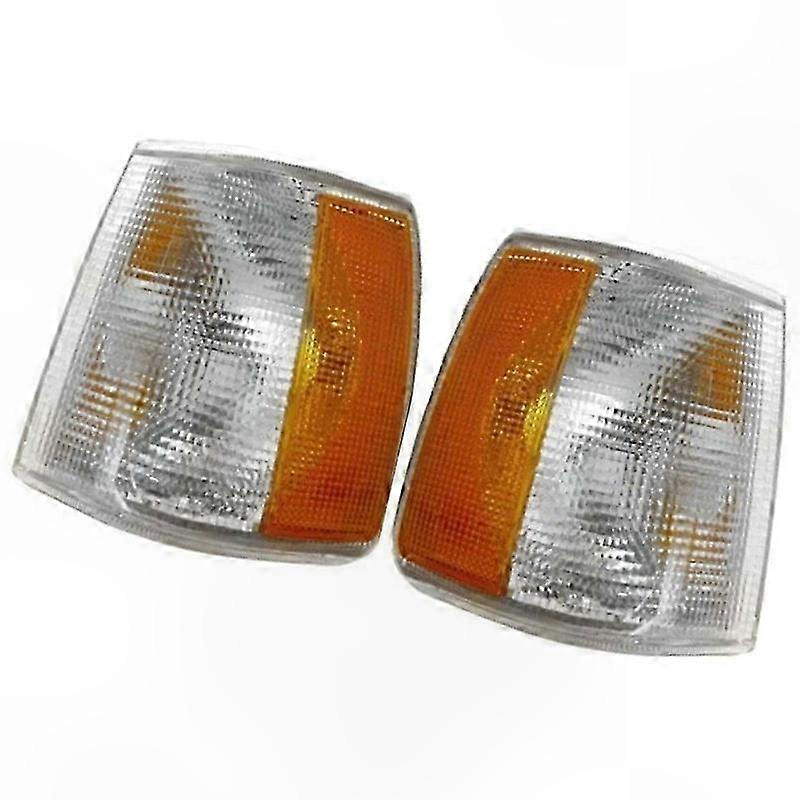 Front Turn Signal Corner Lamps Pair for 1990-1995 940 960 740 Replacement 13696091