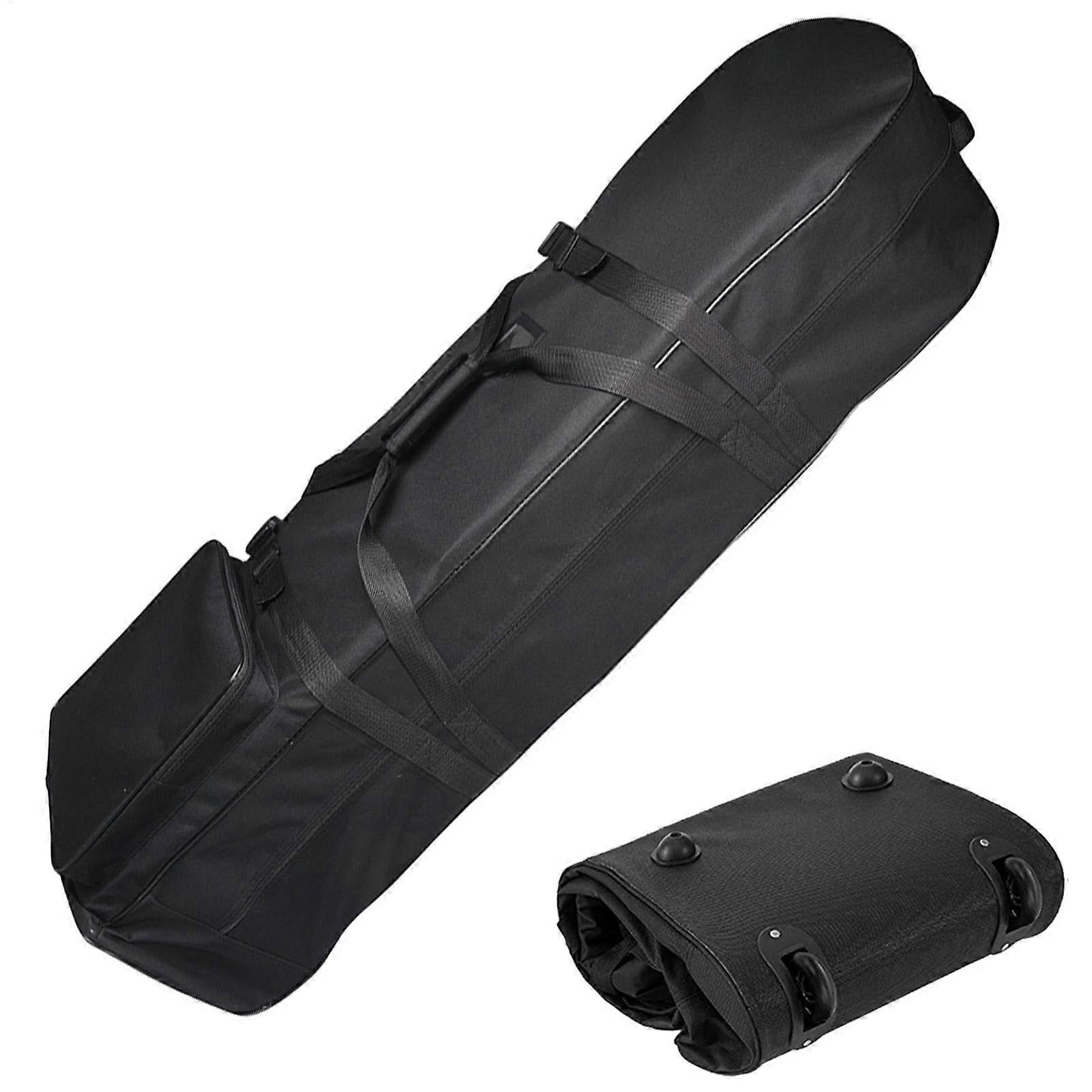 Golf Club Travel Bag Lightweight Tear Resistant Material Secure Lock Airport Check In