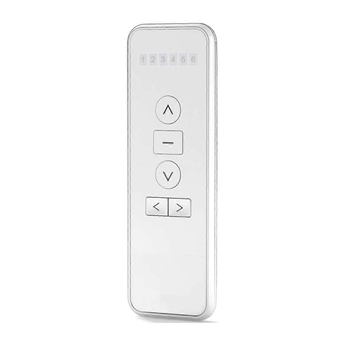AC123-06 6 Channel Wireless RF433.92 Controller Transmitter Remote, Working for Electric Blinds