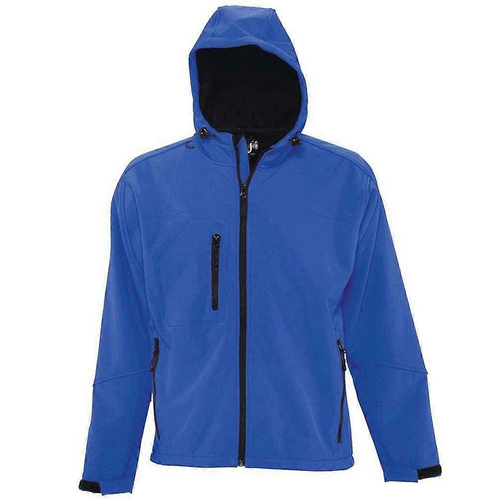 SOLS Mens Replay Hooded Soft Shell Jacket