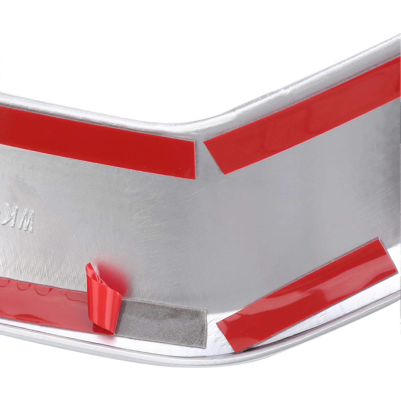 Silver ABS Instrument Panel Frame Trim Cover for Venza XU80 2020-21