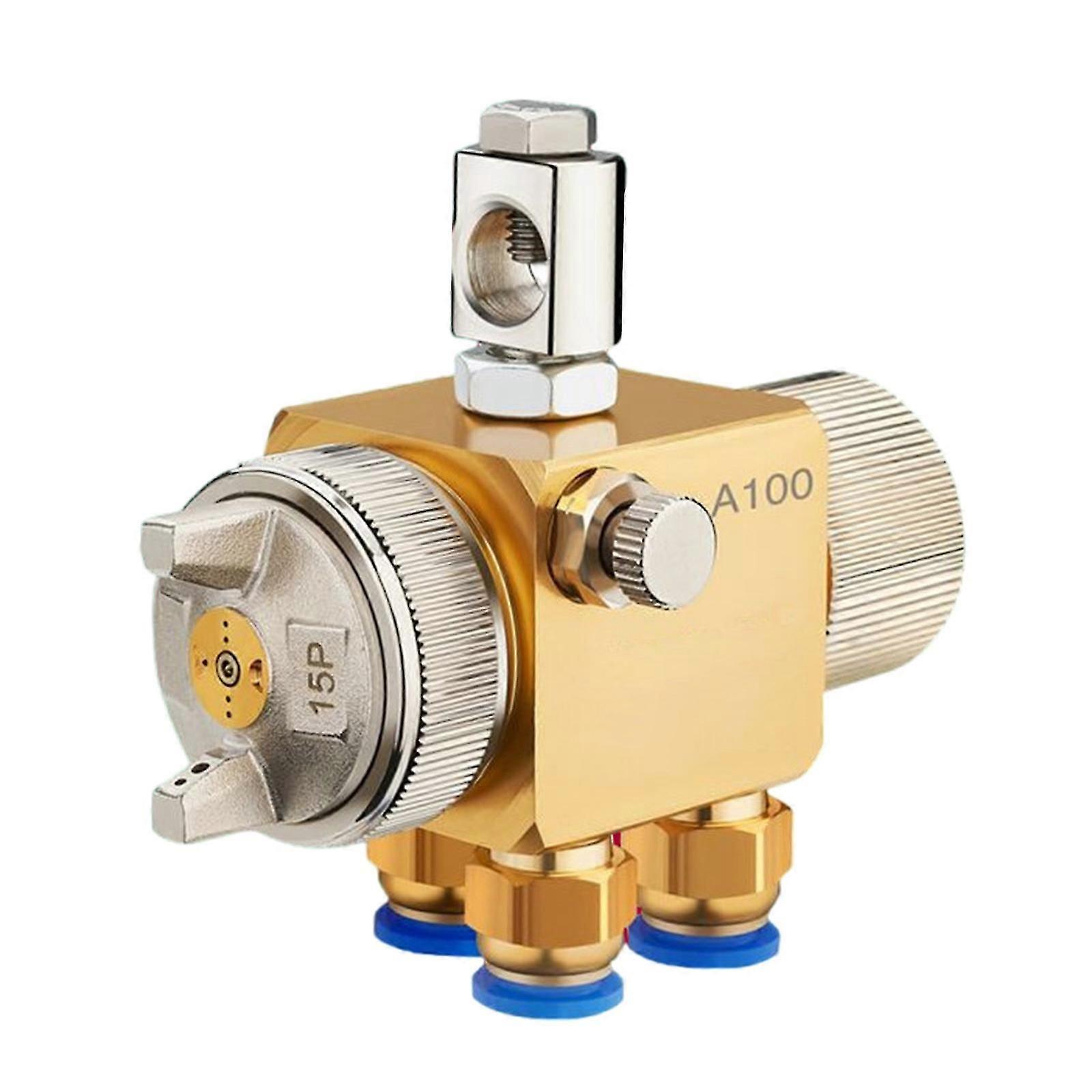 Air Atomizing Automatic Spray Gun A-100 Machine Paint Spray Nozzle Gun NEW