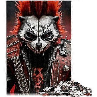 Quebra-cabeça para adolescentes hip hop panda quebra-cabeça de 300 peças para adultos e crianças a partir de 6 anos de idade quebra-cabeças Ideias de presentesWD3275