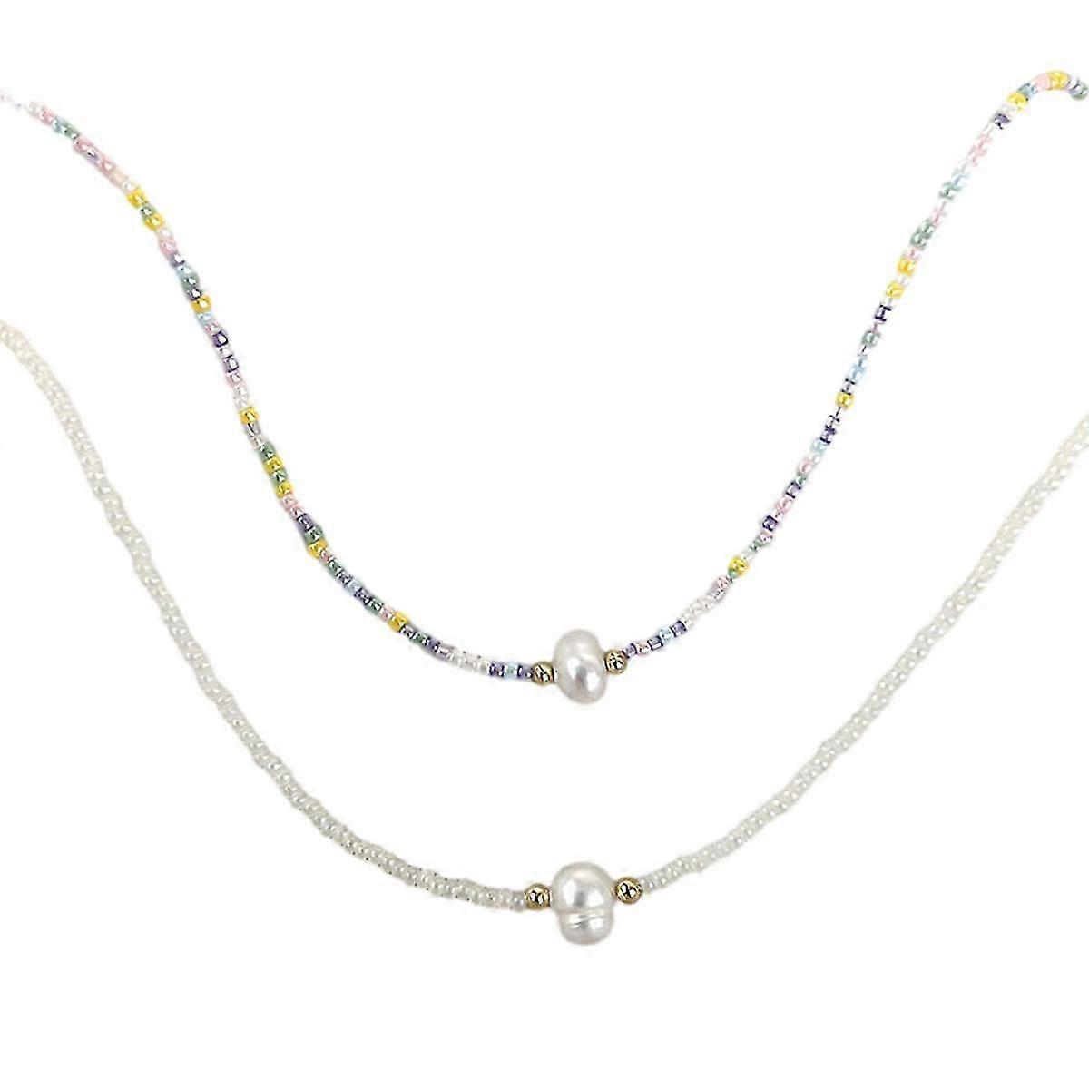 Suitable for women's beaded necklace 2025