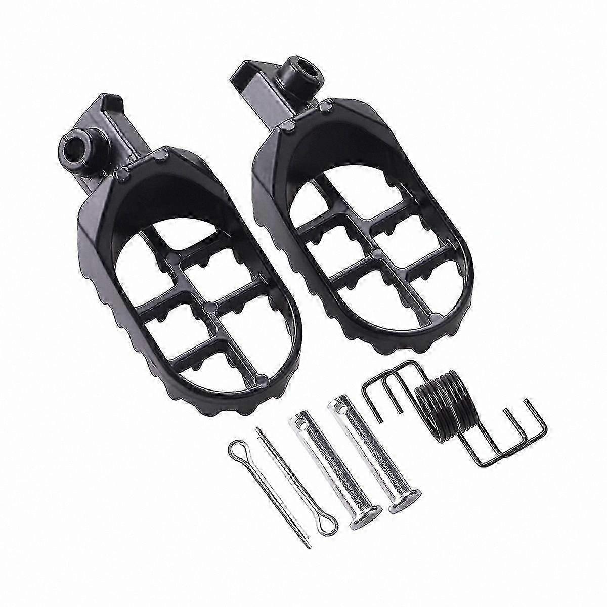 Universal Dirt Bike Foot Pegs, Compatible with Various Models Including PW50 and PW80