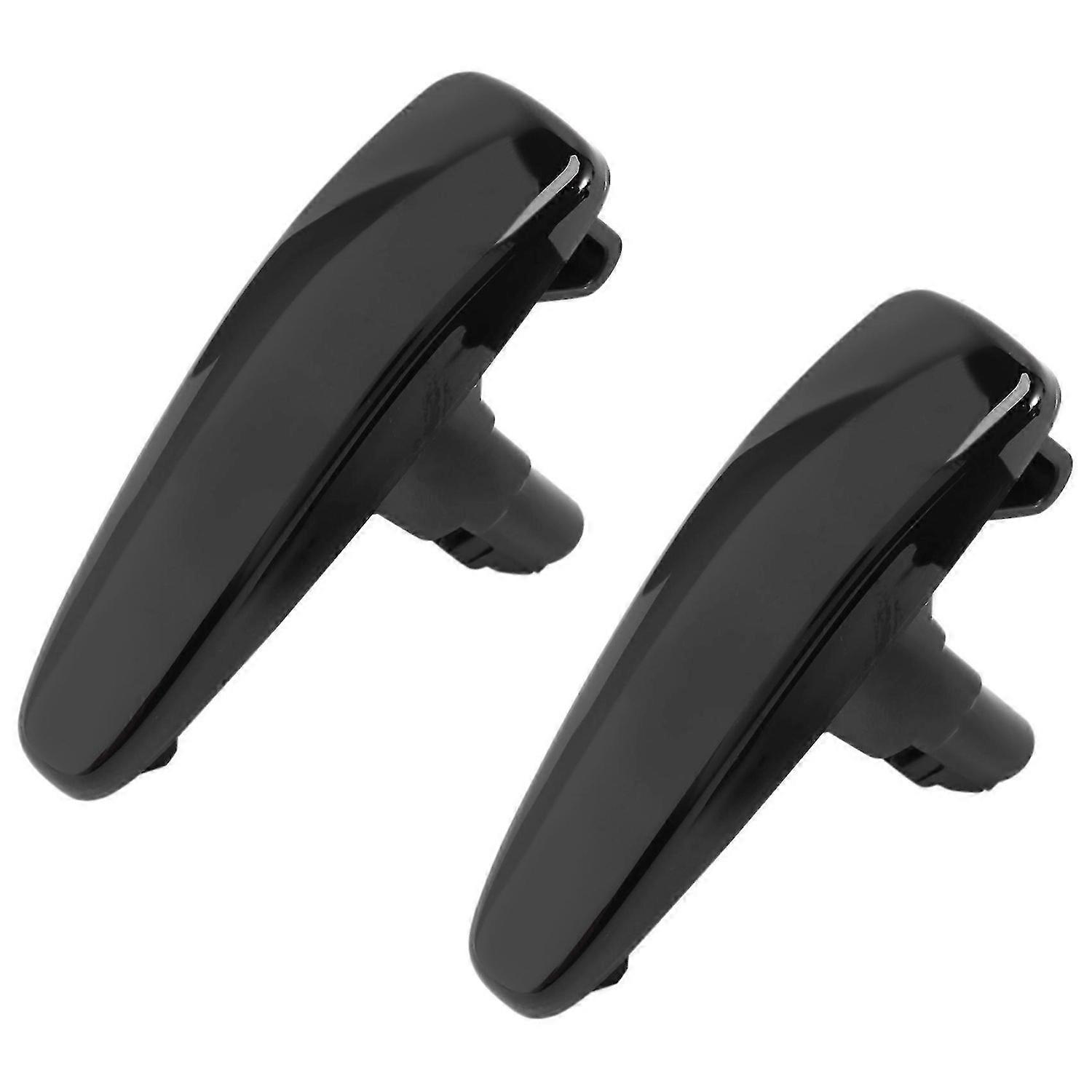 Smoked Lens Amber Full LED Front Side Marker Lights for Mitsubishi