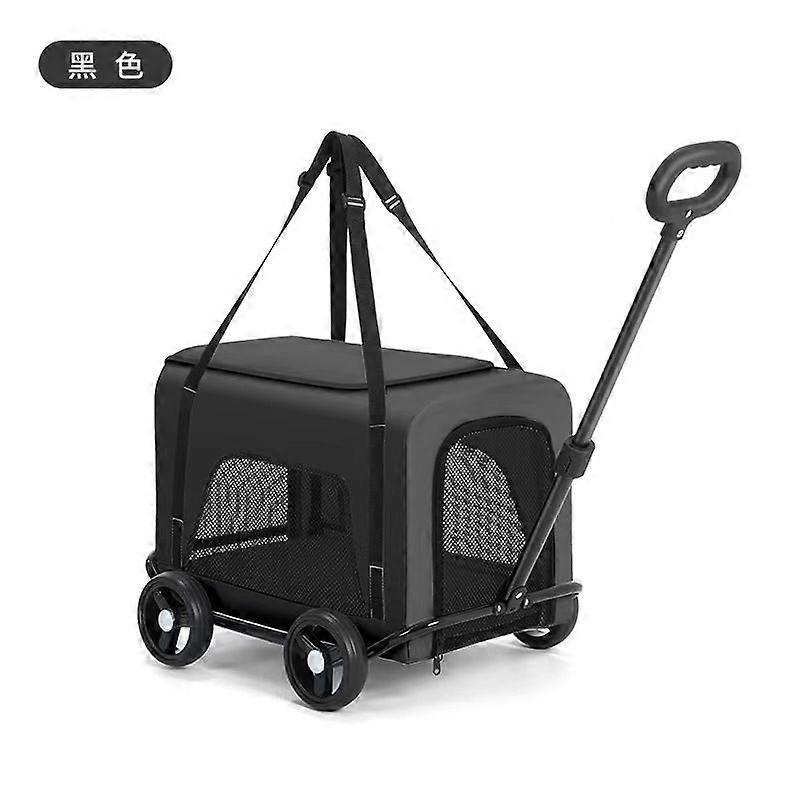 Small Pet Stroller Lightweight Foldable Dog Cat Travel Carrier Pushcart For Teddy Portable