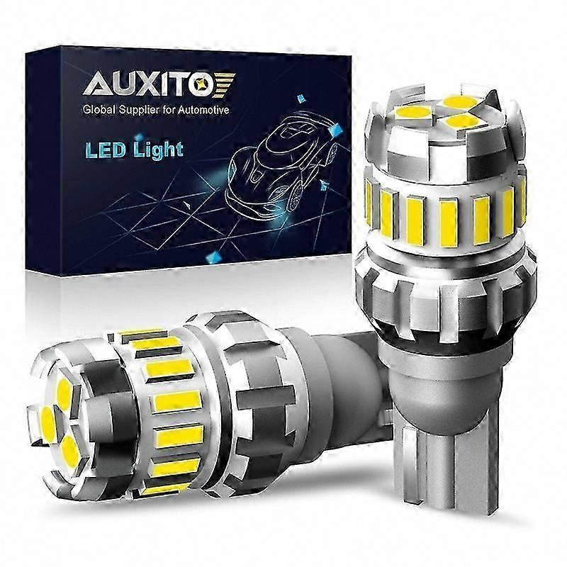 AUXITO 2pcs W16W T15 LED Bulbs Canbus Error Free Backup Light T16 921 912 Reverse Lamp 6500K White 12V
