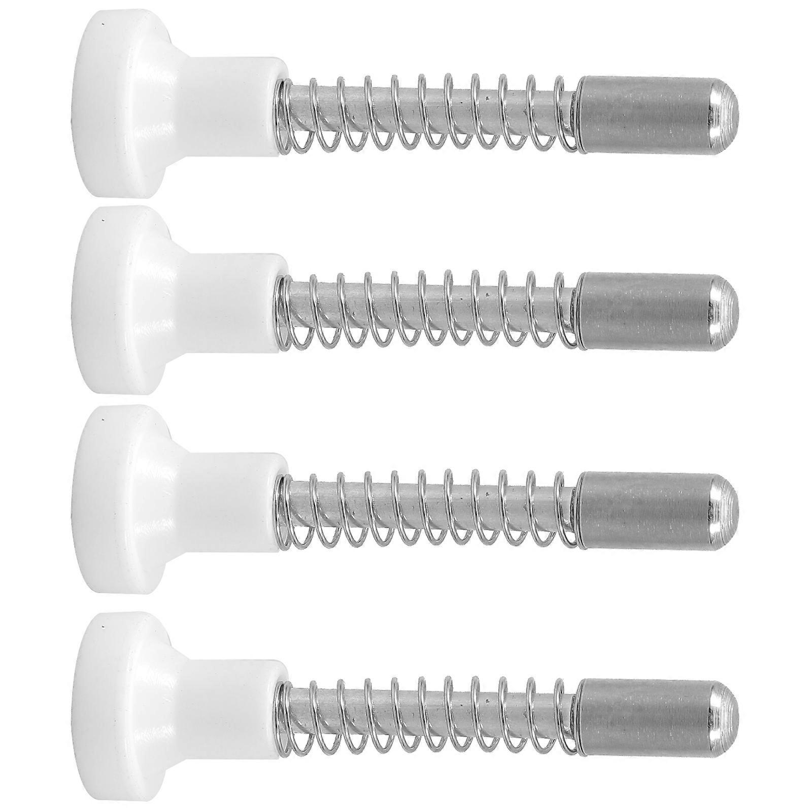 Spring Loaded Locking Pin Crib Latch Bed Assembly 4Pcs