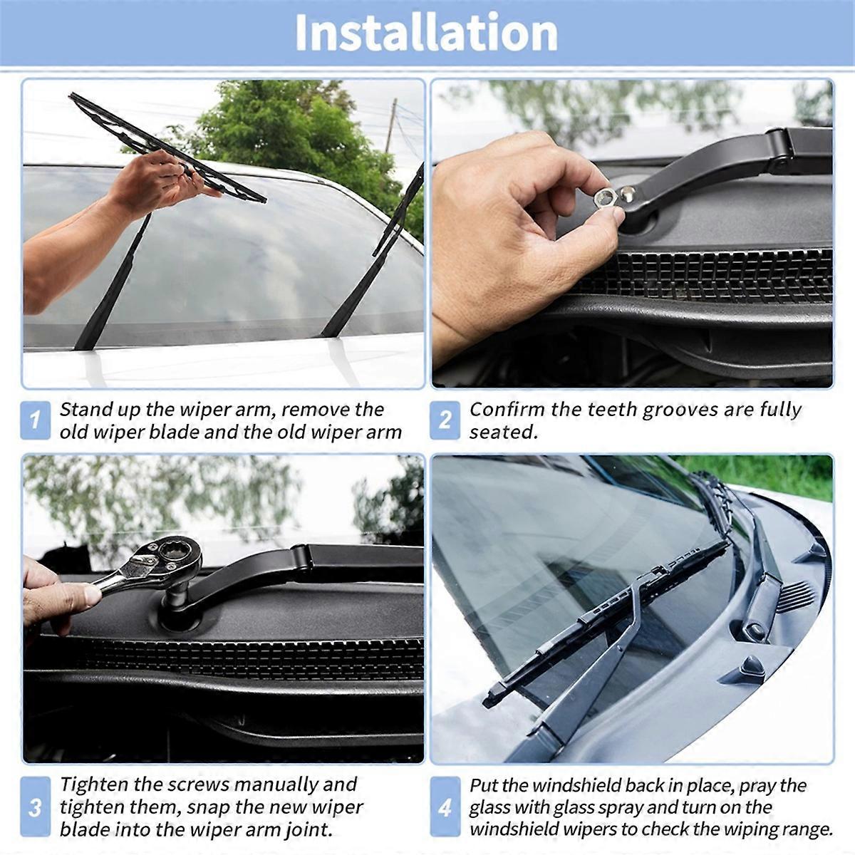 2x Windshield Wiper Arm for Columbia 2001-2017