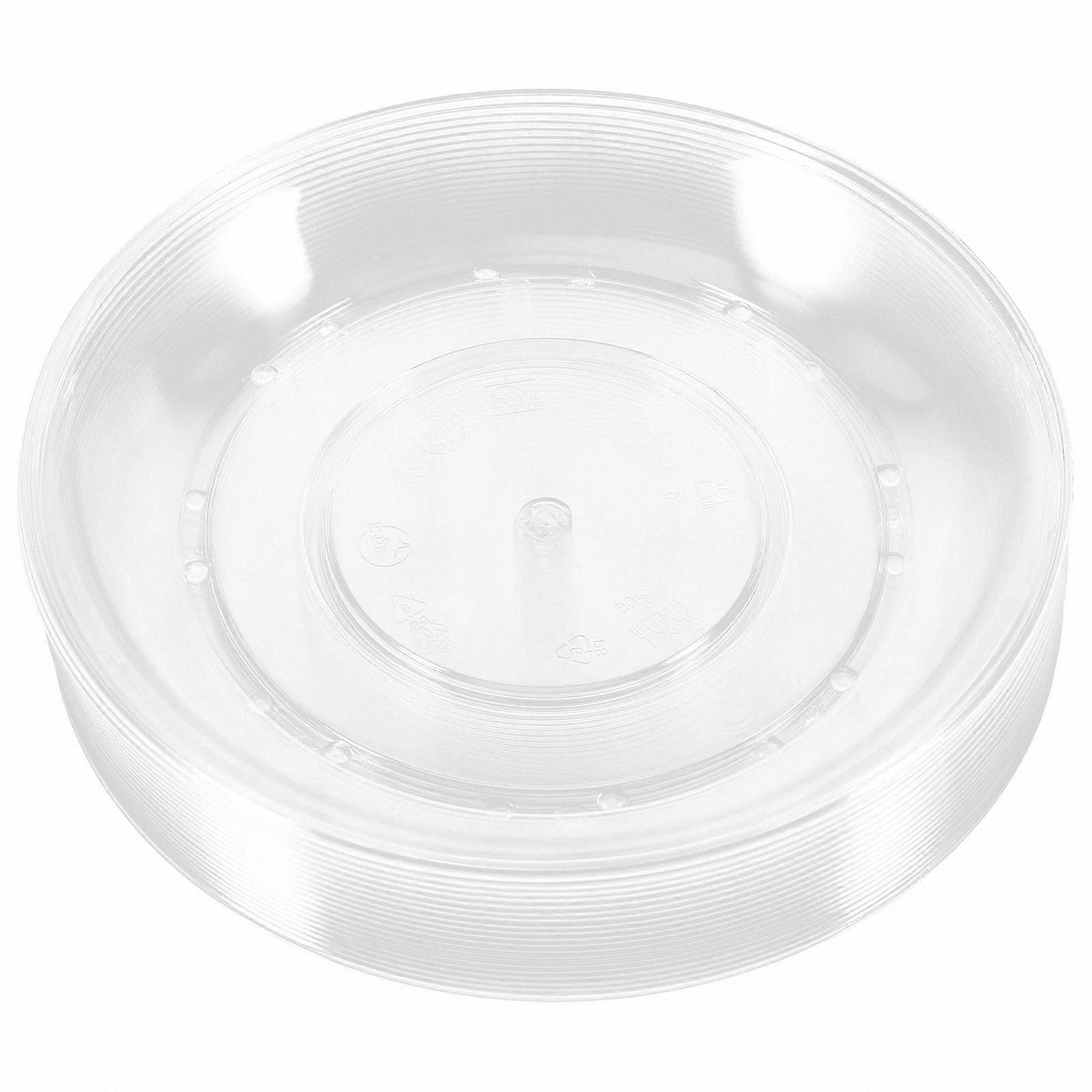 20 Pack Durable Clear Plates for Snacks Fruit Appetizers Reusable Party Essentials