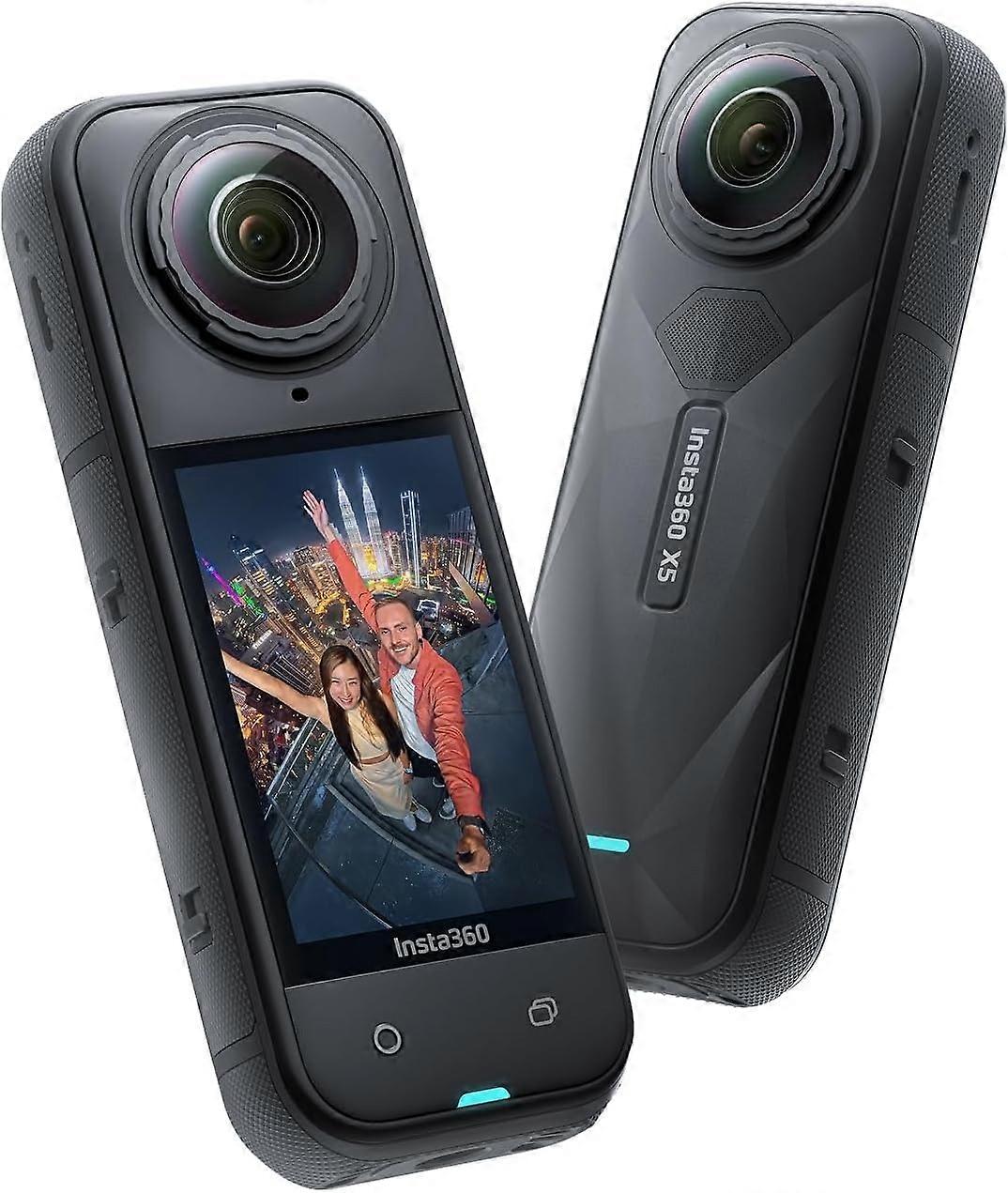 Insta360 X5 - Waterproof 8K 360° Action Camera, Leading Low Light, Invisible Selfie Stick Effect, Ru