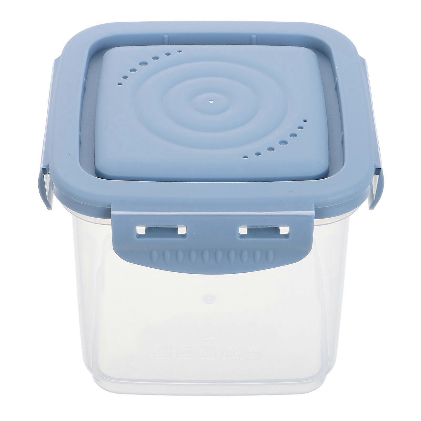 3Pcs Soup Storage Containers Plastic for Freezing with Airtight Seal