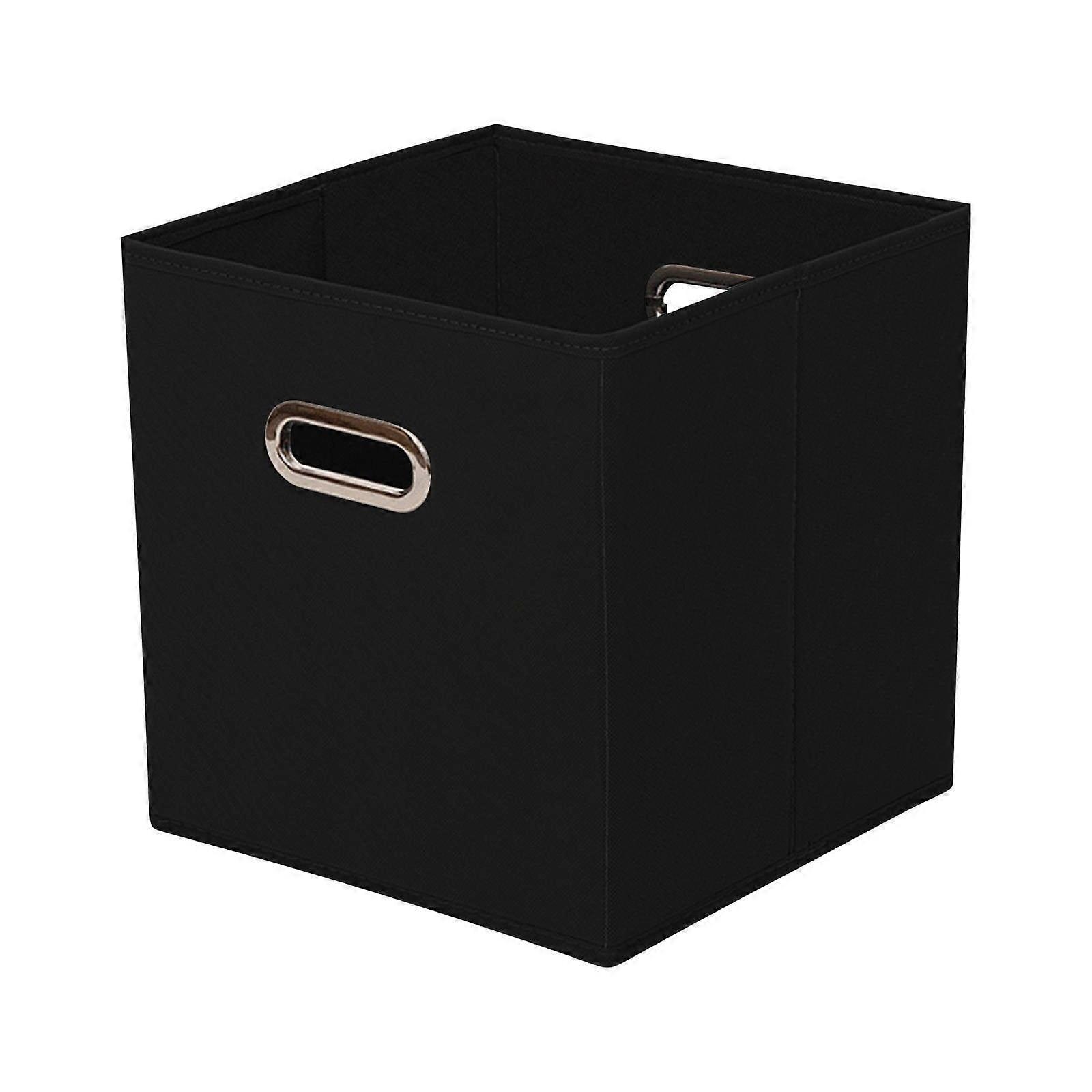 Uanit Foldable Storage Box Cube Organizer Fabric Drawer Set Of Beige Home Textile Storage