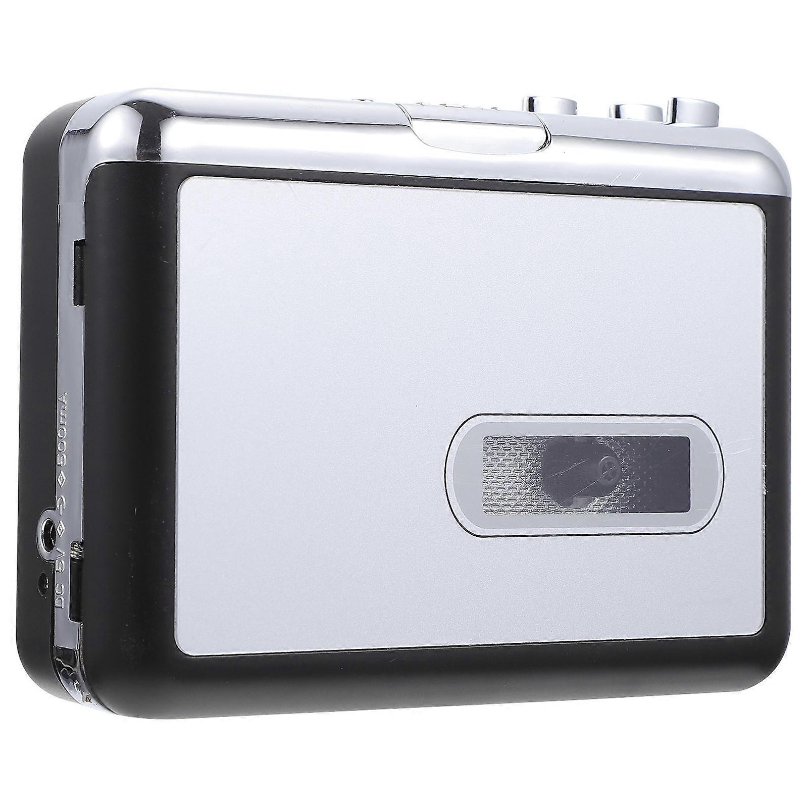 USB Cassette To MP3 Converter Player For Home Use 11.5X8X3.5CM Stereo Audio Conversion 2Pcs