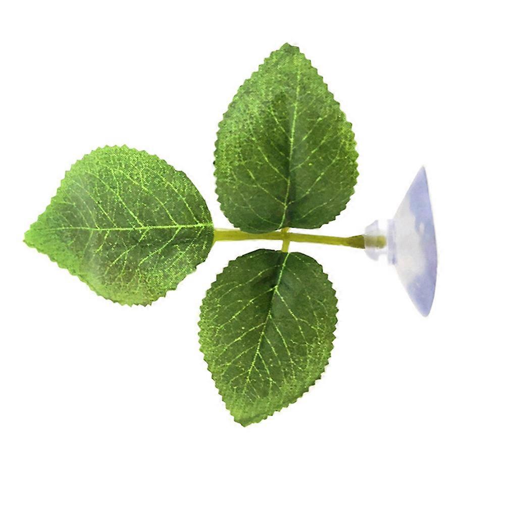 Fish Tank Accessories Simulation Plants Betta Leaves Decoration 3Pcs