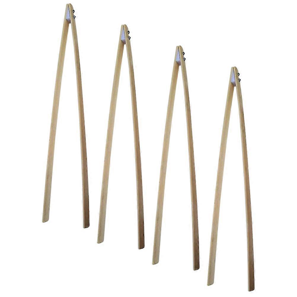 Garbage Picker Handheld Tool 20 Pcs For Sanitation Work Slip-resistant Clamp Bamboo Durable