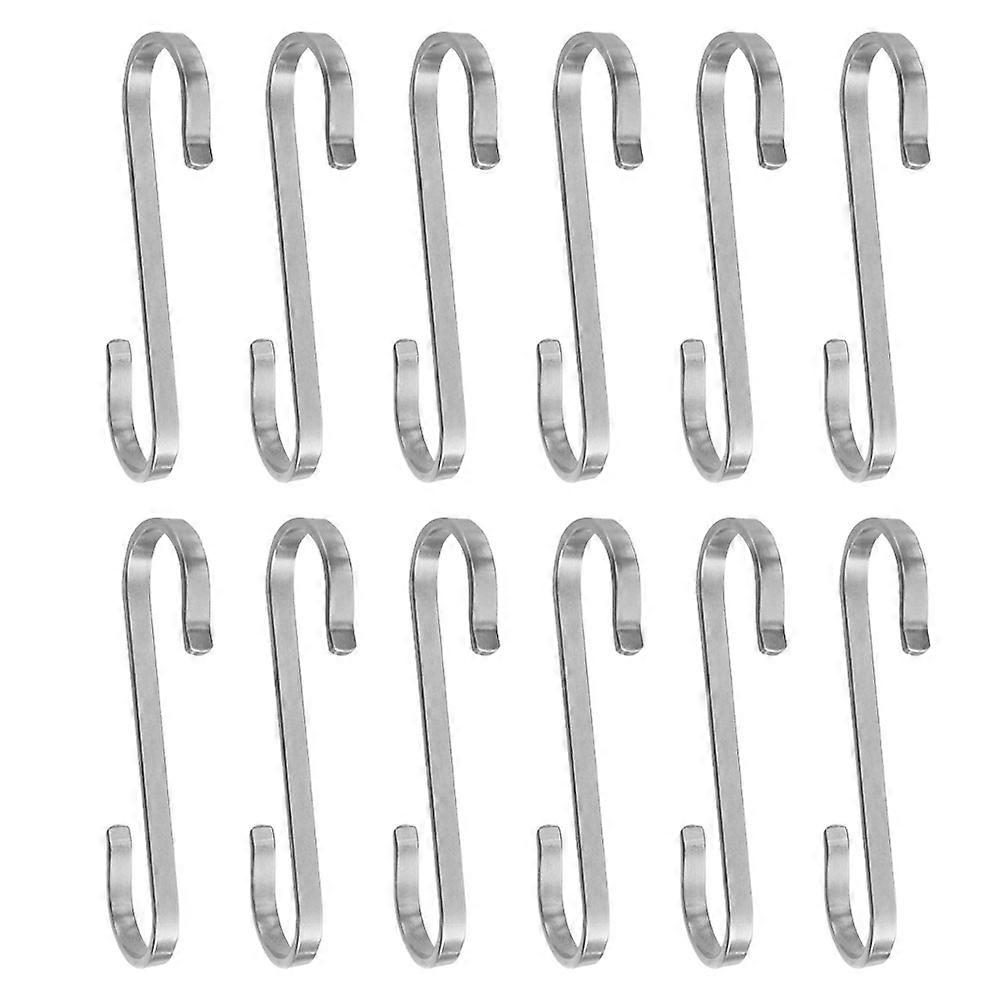 Stainless Steel Hooks Kitchen Hanging Hooks for Home Use 36Pcs