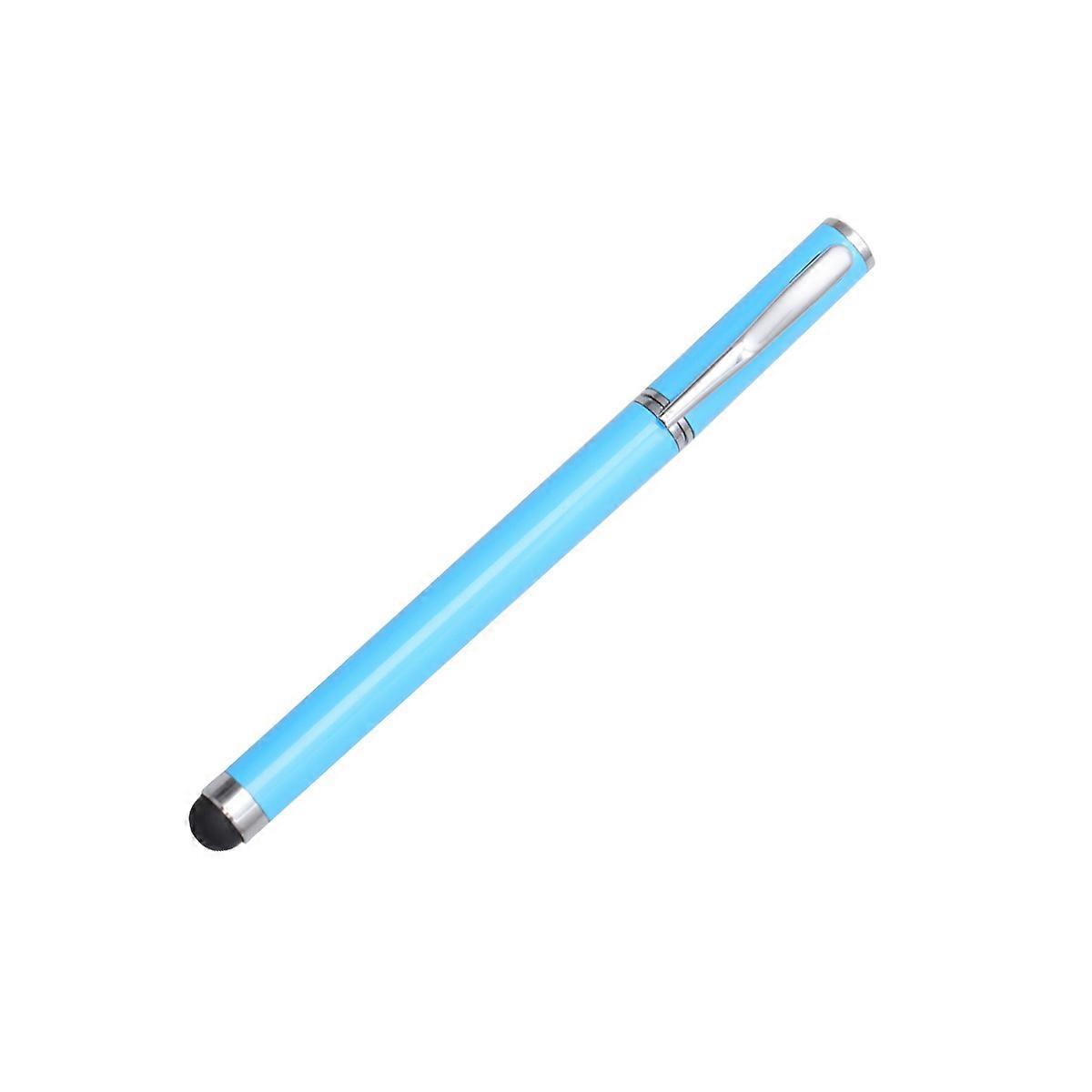 Handwriting Input Tool For Smartphone And Computer 2Pcs Sky-Blue Capacitive Stylus For Students And Designers