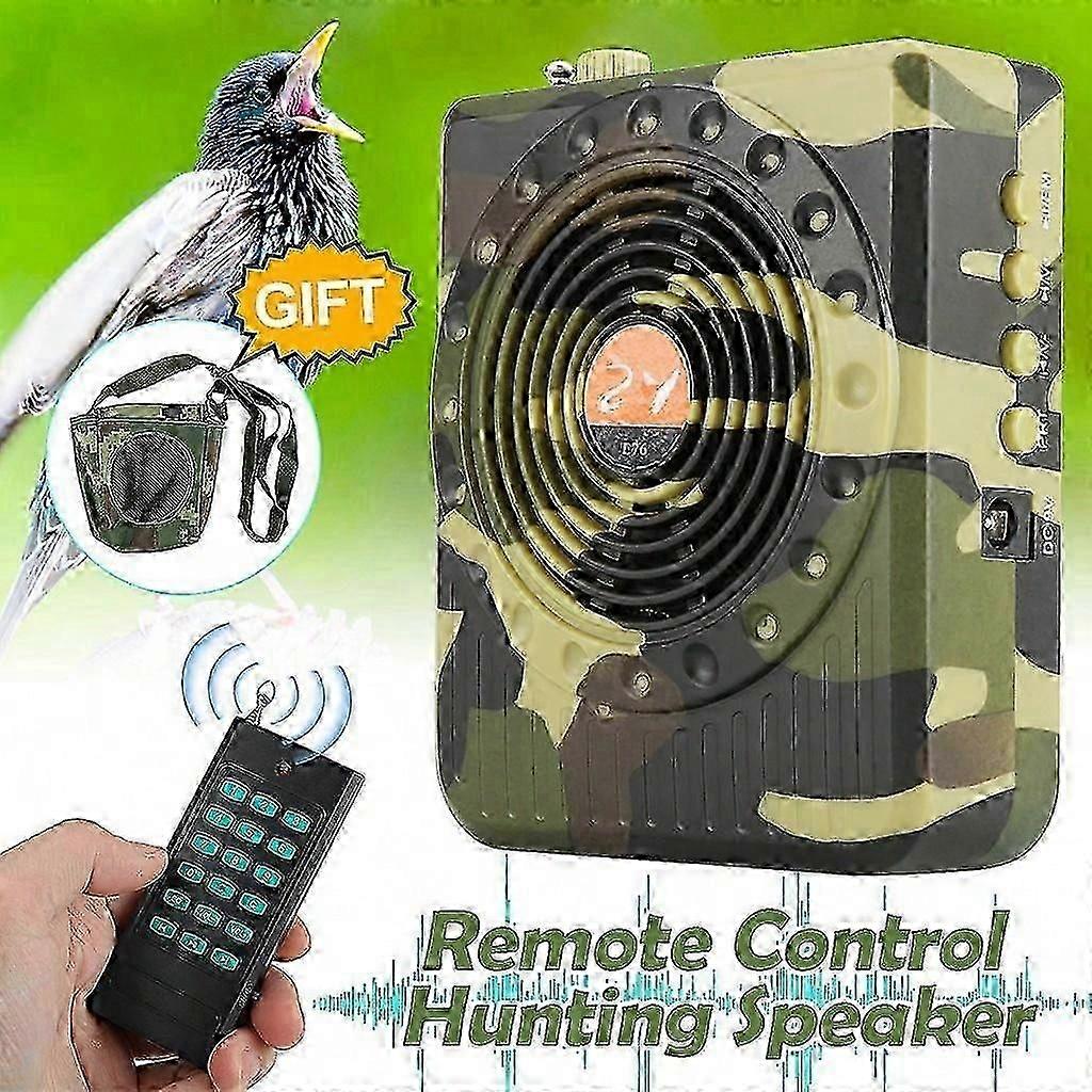 E67 35W Electronic Hunting Decoy Caller with Camouflage and Remote Control Kit