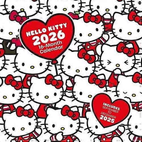 Hello Kitty 2026 Square Calendar