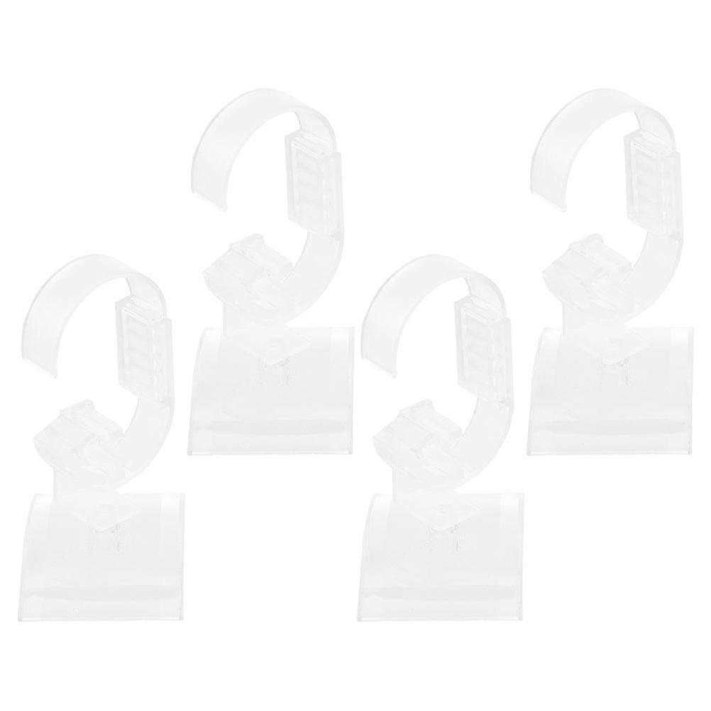Transparent Acrylic Watch Display Stand for Women with Stable Support 20Pcs