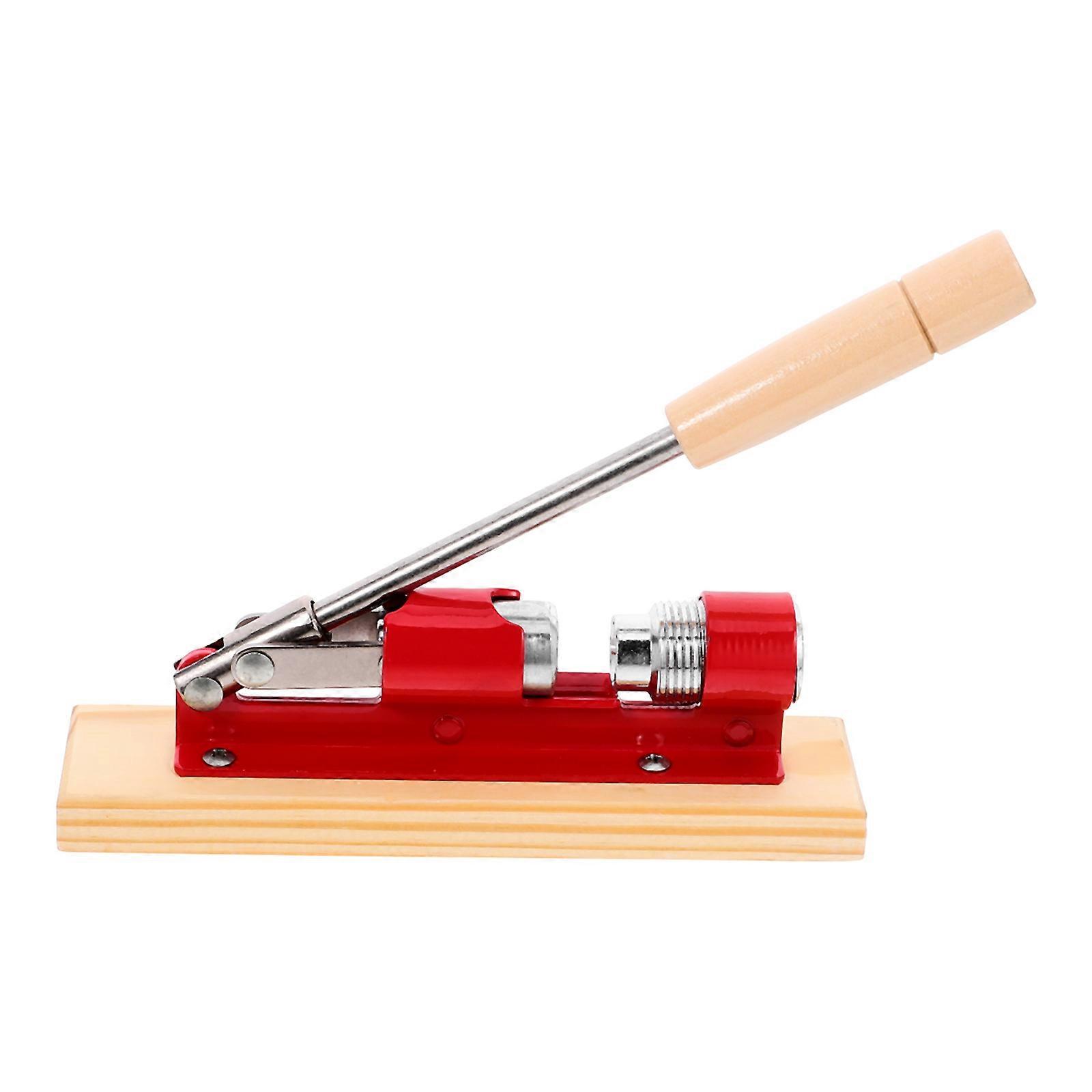 Walnut Cracker Clip Mechanical Tool For Kitchen Use Red Clamp Shape 1Pack