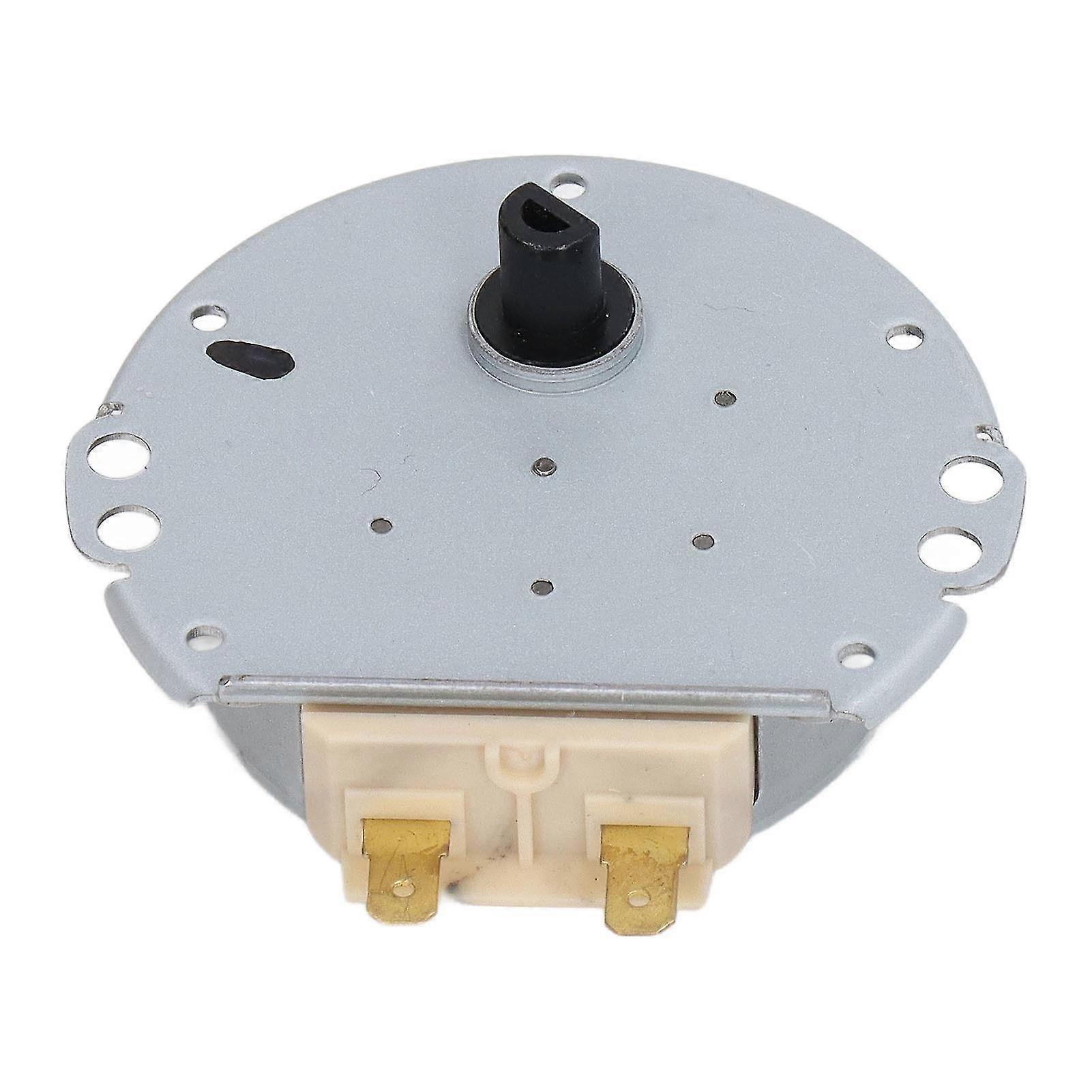 Practical Microwave Turntable Motor Replacement Part, Aluminum & Copper Construction For Durability And Performance, D-Shaft Design For Compatibility