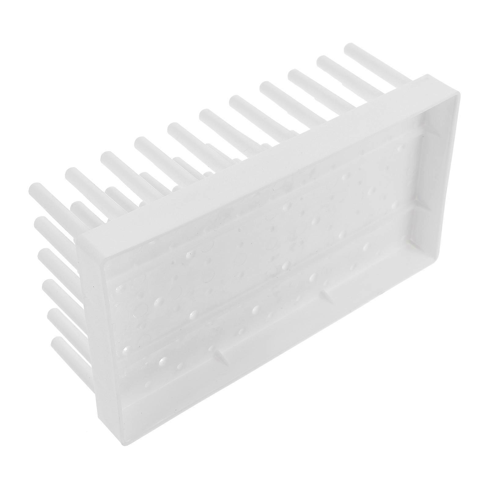 Plastic Test Tube Peg Drying Rack for Laboratory Use 1Pcs Holder