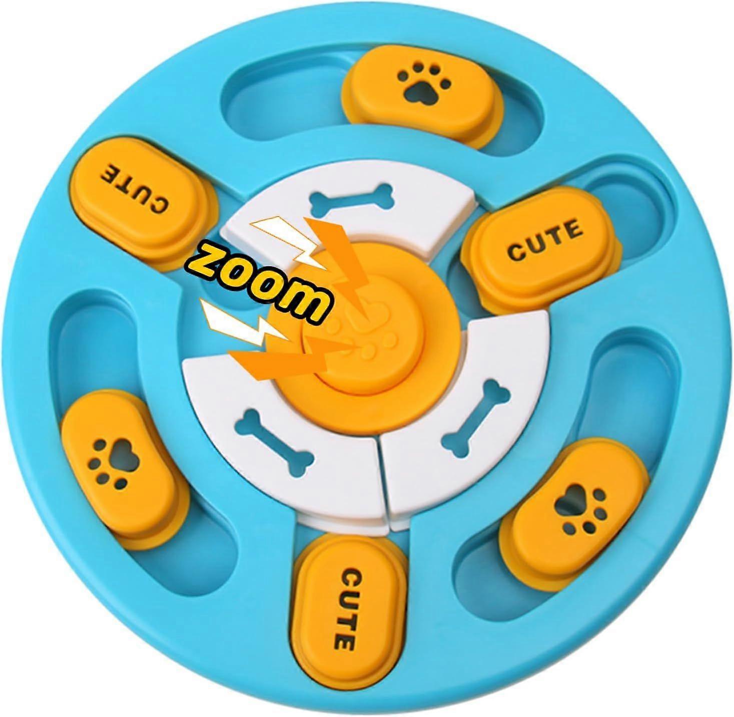 Dog Puzzle Toys,Dog Treat Puzzle for Mental Stimulation,Interactive Intelligence Toy for Slow Eating,Dog Toy Intelligence with Squeaking,Gifts for Pup