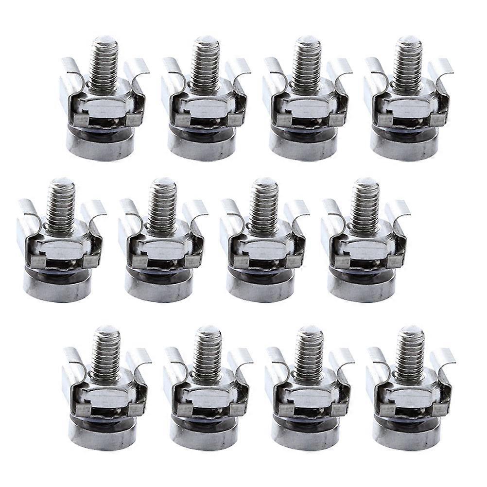 Cabinet Screw Machine Screw Diy Projects Silver Color Durable Material for 50 Sets