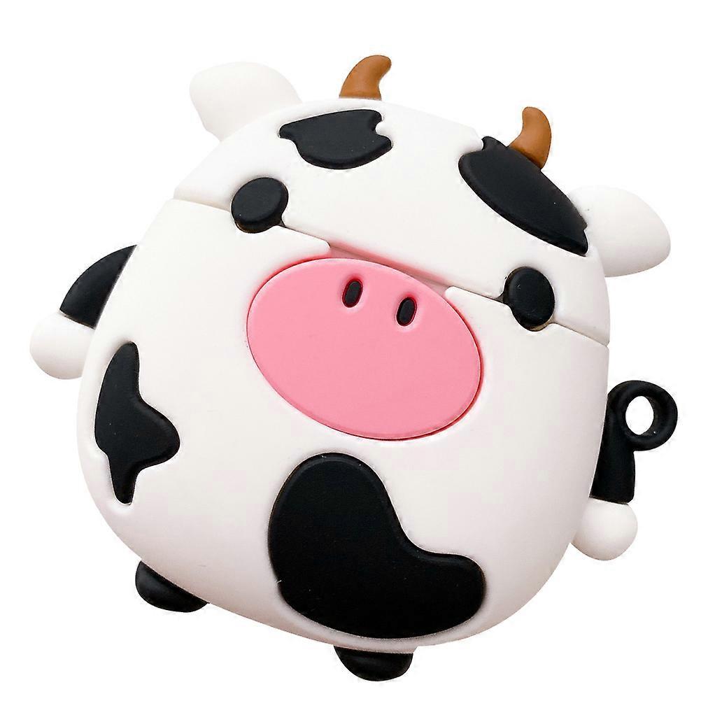 Earbuds Case for Generation 1 2 Cow Silicone Protector for Earbuds 2Pcs