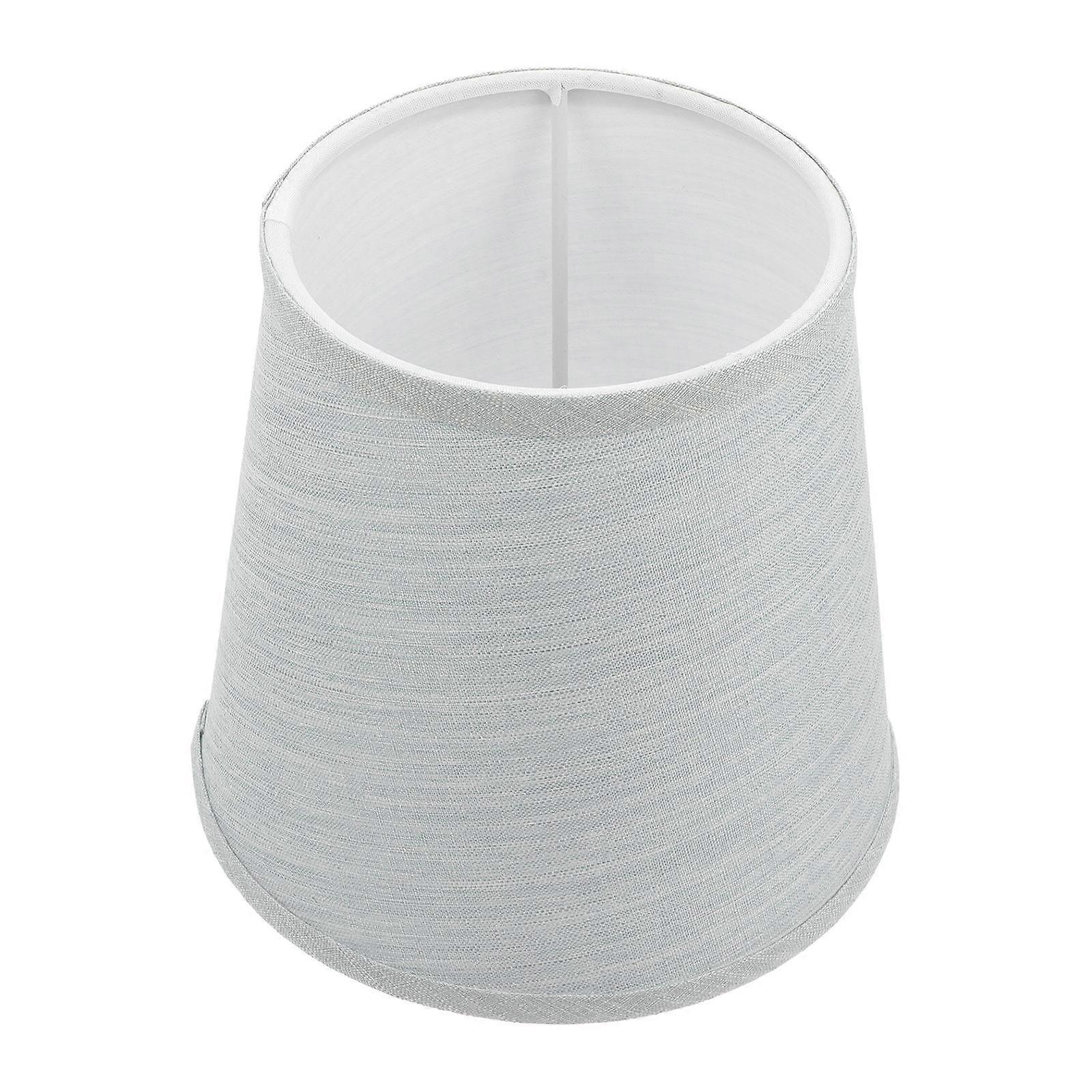 Cloth Lamp Shade Home Office Lampshade for Use 2Pcs Sky Blue Tone