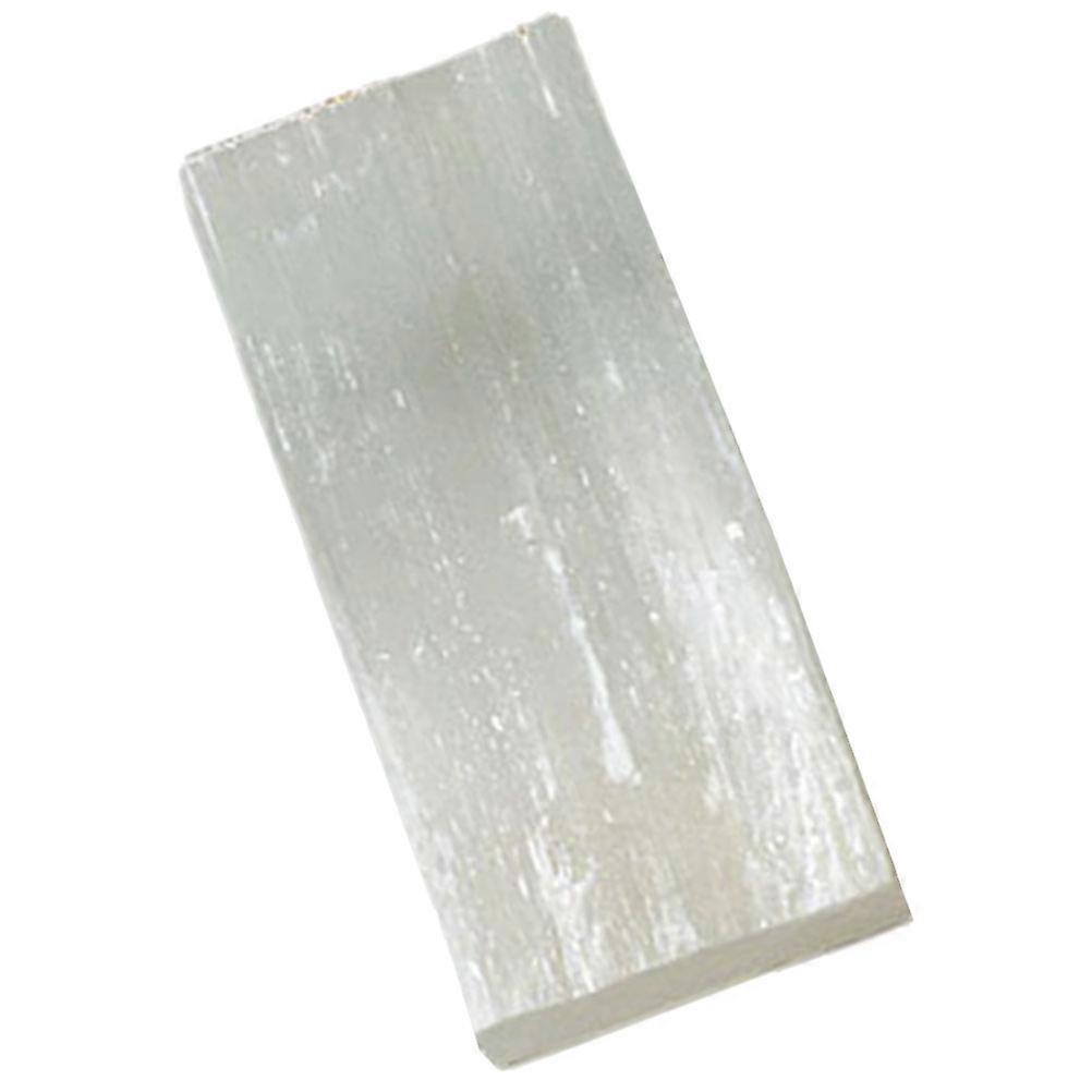 Selenite Crystal Mineral Tiles Ideal For DIY Projects And Centerpieces White Color 15X8Cm 5Pcs