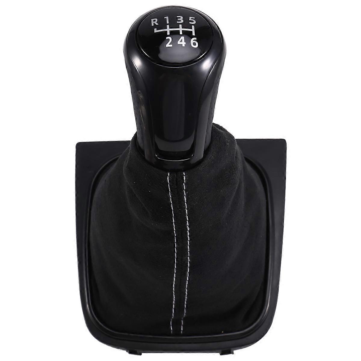 6Speed Manual Gear Shift Lever Knob Boot for Golf 5 MK5 for MK3