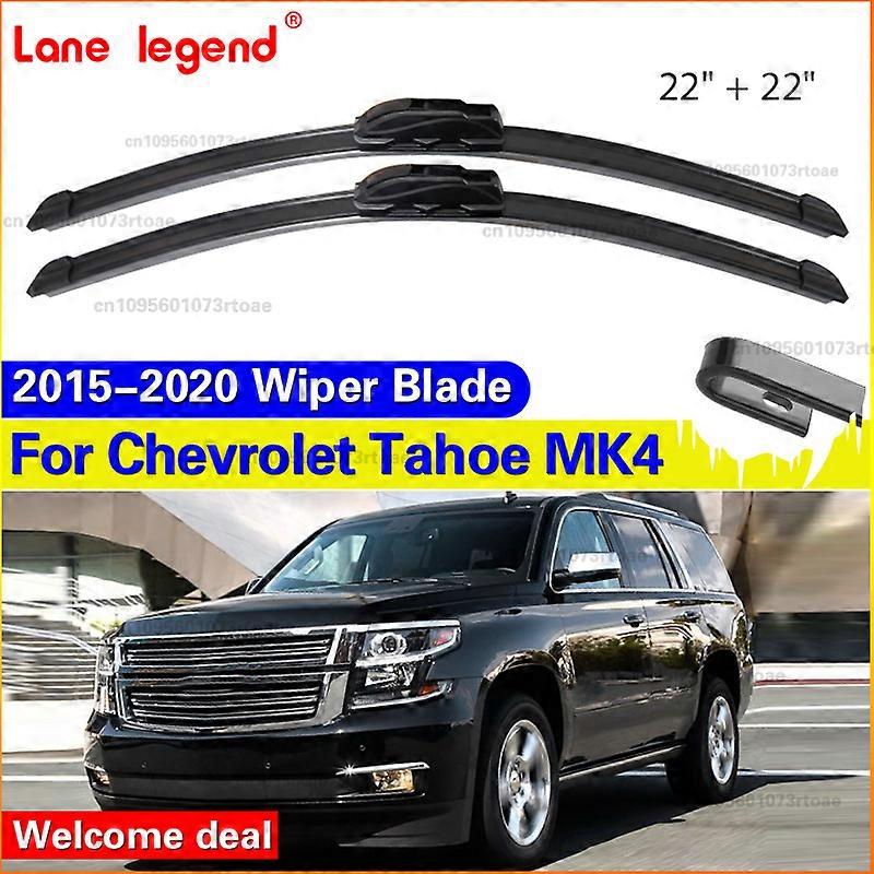 Applies to Car Wiper Blade For Chevrolet Tahoe MK4 GMC Yukon 2015 2016 2017 2018 2019 2020 Front Windscreen Windshield Wipers Car Goods