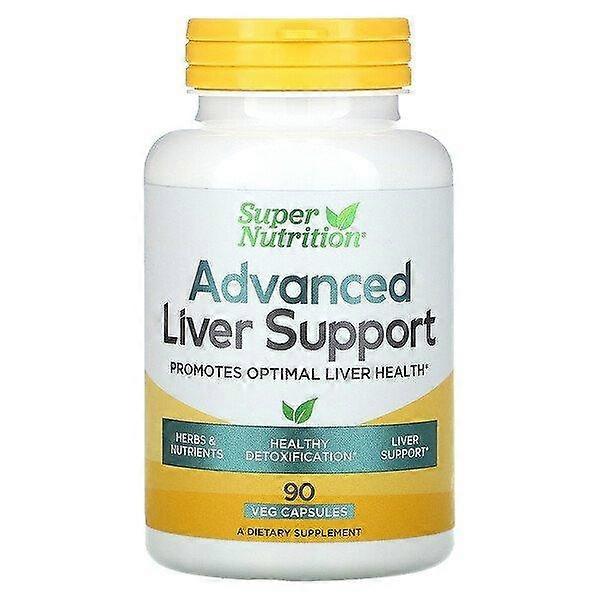 Super Nutrition, Advanced Liver Support, 90 Veg Capsules