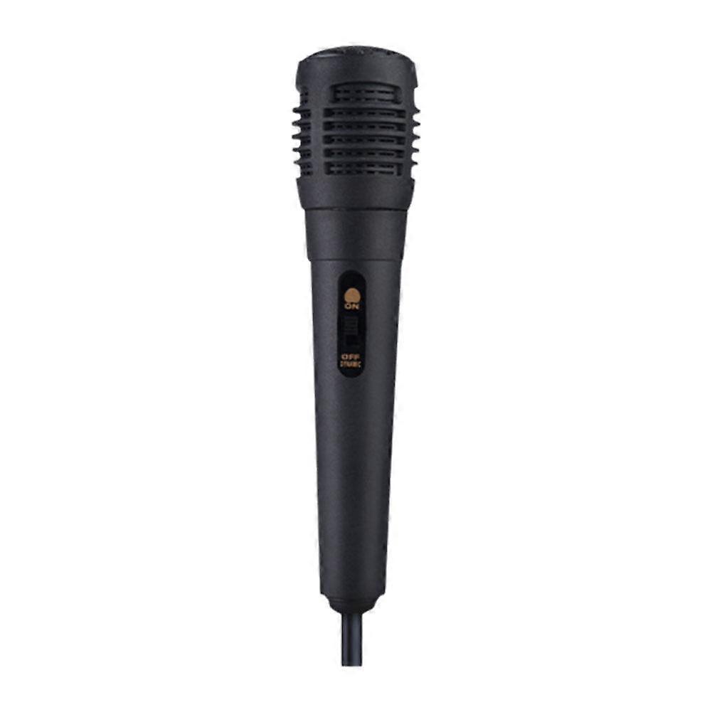 Professional Wired Microphone 9in Studio Recording Mic No Battery Needed for Speeches Performances