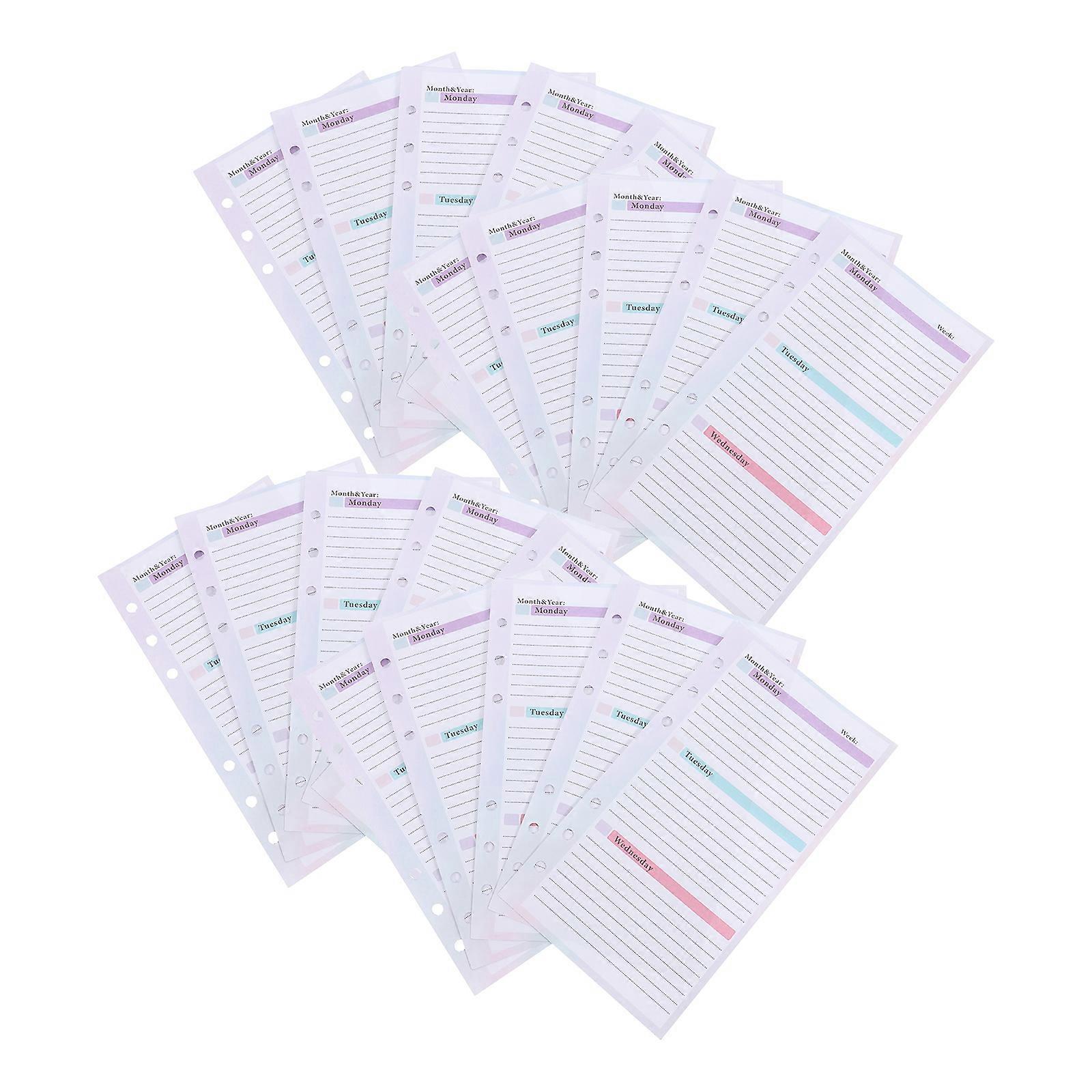 270 Sheets Weekly Planner Notepad for School and Office Planning Needs