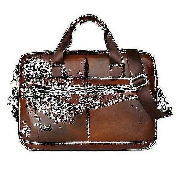 Briefcases Leather Handbag Messenger Shoulder Bags