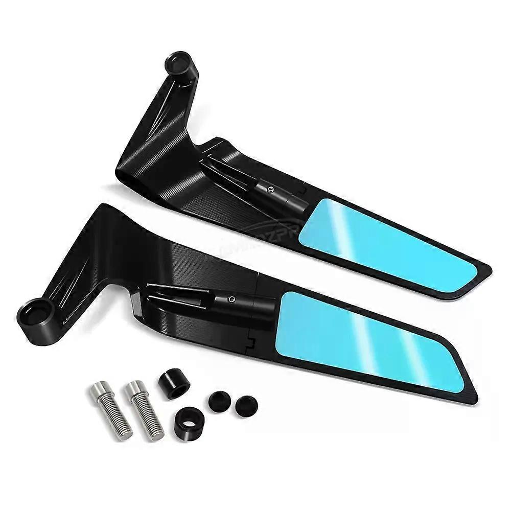 For Z1000 Z900 Z800 Z750 Z650 Z400 Z300 Z250 Z125 Motorcycle Side View Mirror Rearview Mirrors Kits Rotate Adjustable wide angle