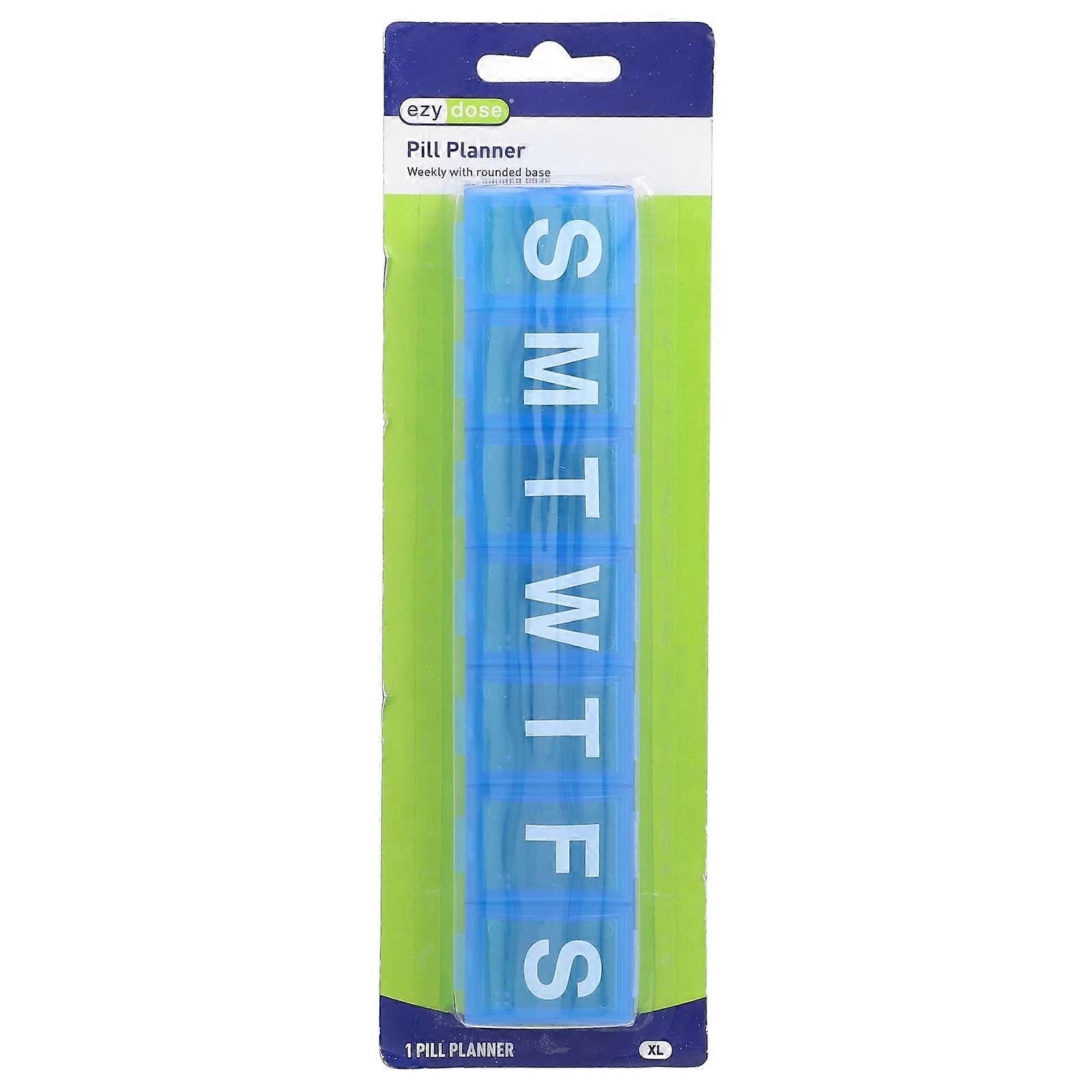 Weekly Pill Planner With Rounded Base,  XL, 1 Count
